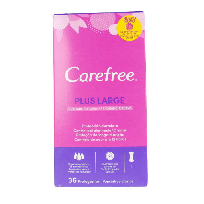 Carefree Plus Large Proteggi Slip Maxi 36 Unità