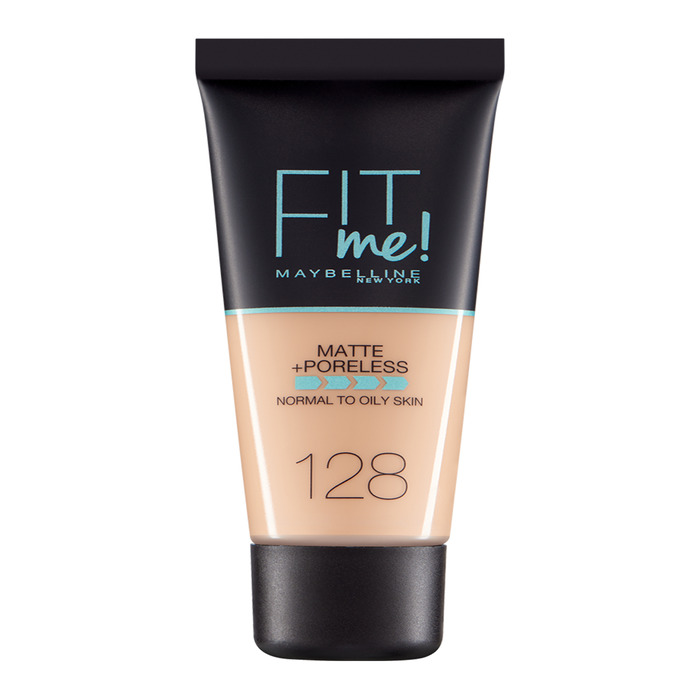 Maybelline Fit Me Matte Poreless Foundation 128 Warm 