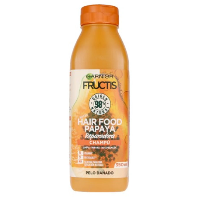 Garnier Fructis Hair Food Papaya Shampoo Riparatore 350ml