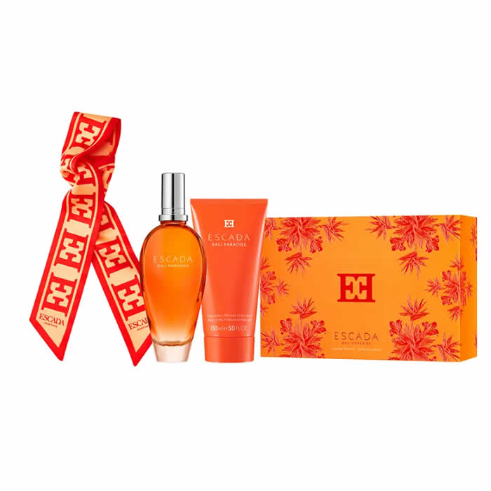 Escada Bali Paradise Eau De Toilette Spray 100ml Set 3 Parti
