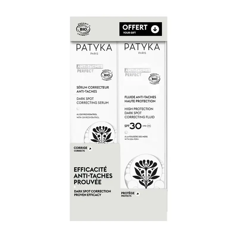 Patyka Pack Anti-Macchie Siero Perfect 30ml + Fluido Spf30 50ml