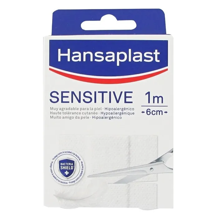 Hansaplast Sensitive Tira 1m X 6cm