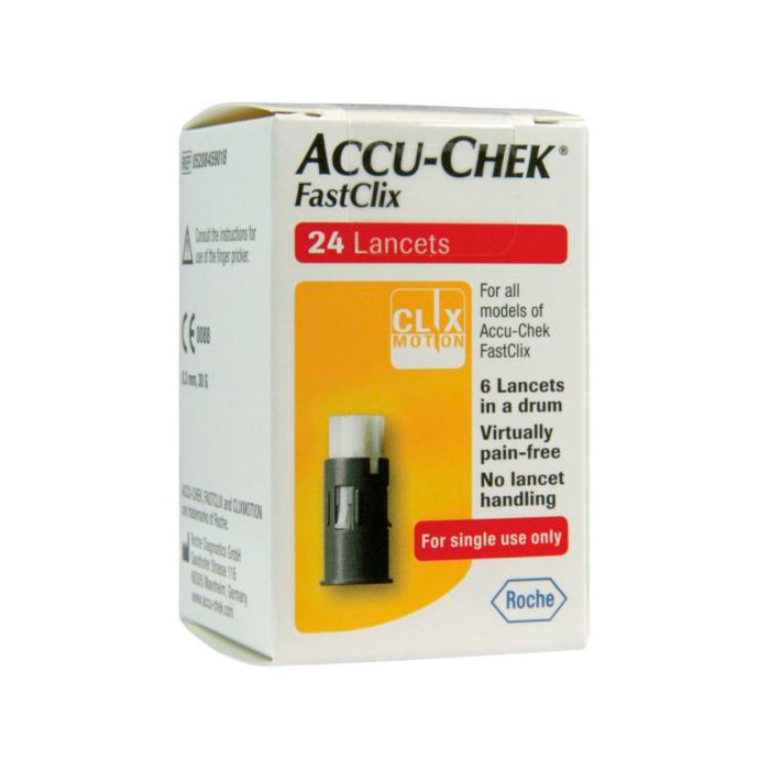 Accu-Chek Fastclix Lancette 24U