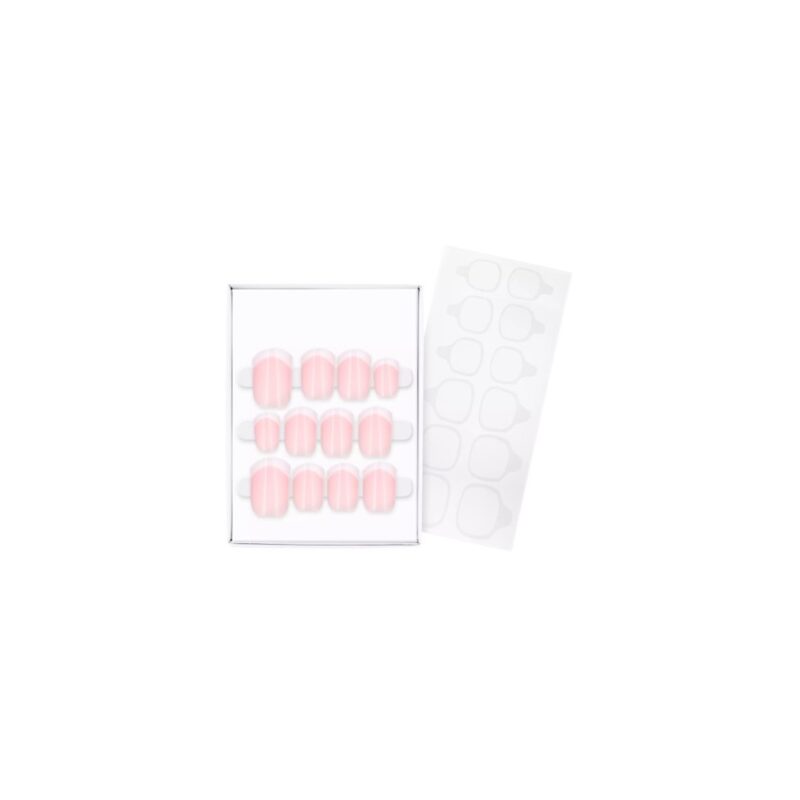Essence Cosmetics French Manicure Click-On Nails Artificiales 01-Classic French 12 U