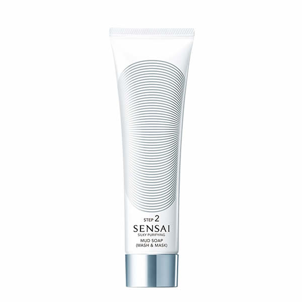 Kanebo Sensai Silky Purifying Mud Soap Wash and Mask 125ml Nuovo