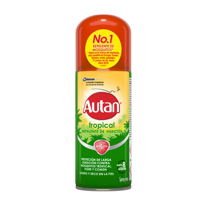 Autan Tropical Repellente Spray A Secco 100ml