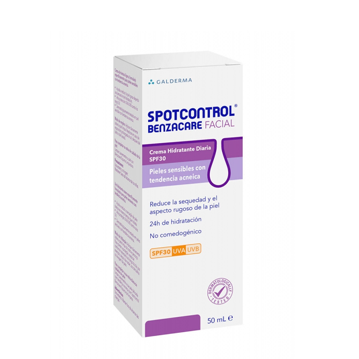 Benzacare Spotcontrol Crema Viso Idratante Spf30 50ml  
