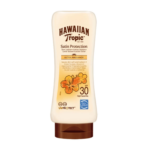 Hawaiian Tropic Satin Protection Ultra Radiance Latte Solare  Spf30 180ml