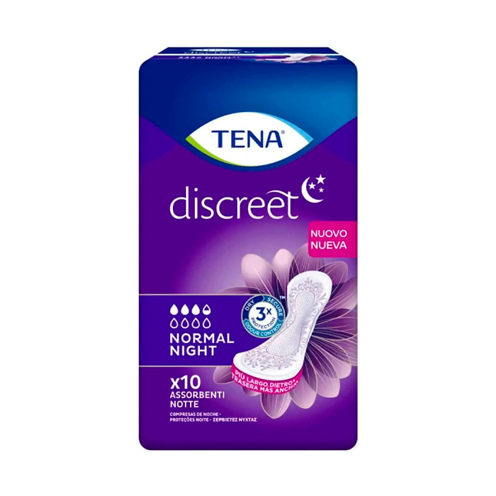 Tena Discreet Notte Normale 10U 