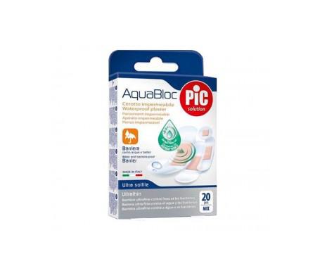 Pic Aquabloc Con Battericida Medicazione Adesiva Rotonda 22