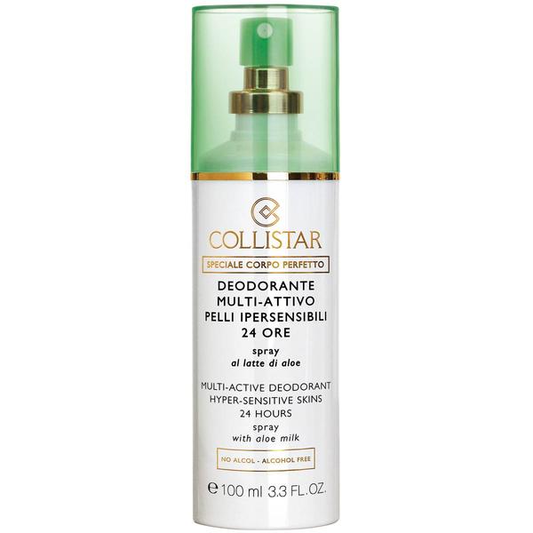 Collistar Speciale Corpo Perfetto Deodorante Multi-Attivo 24 Ore Spray Pelli Ipersensibili Al Latte Di Aloe 100ml