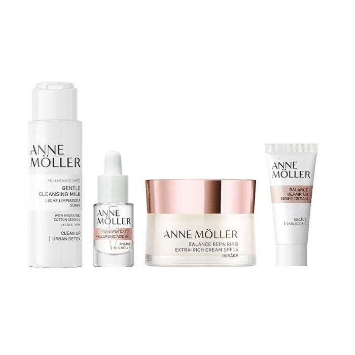 Anne Möller Balance Repairing Extra Rich Cream Spf15 50ml Set 4 Parti