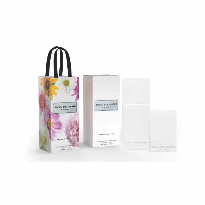 Angel Schlesser Femme A Porter Eau De Toilette Spray 100ml Set 2 Parti