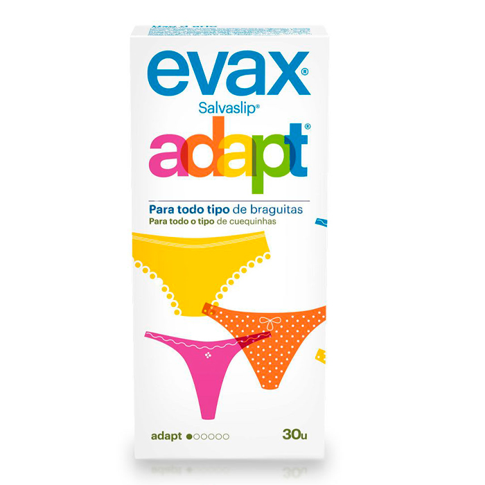Evax Adapt Pantyliners 30 Units