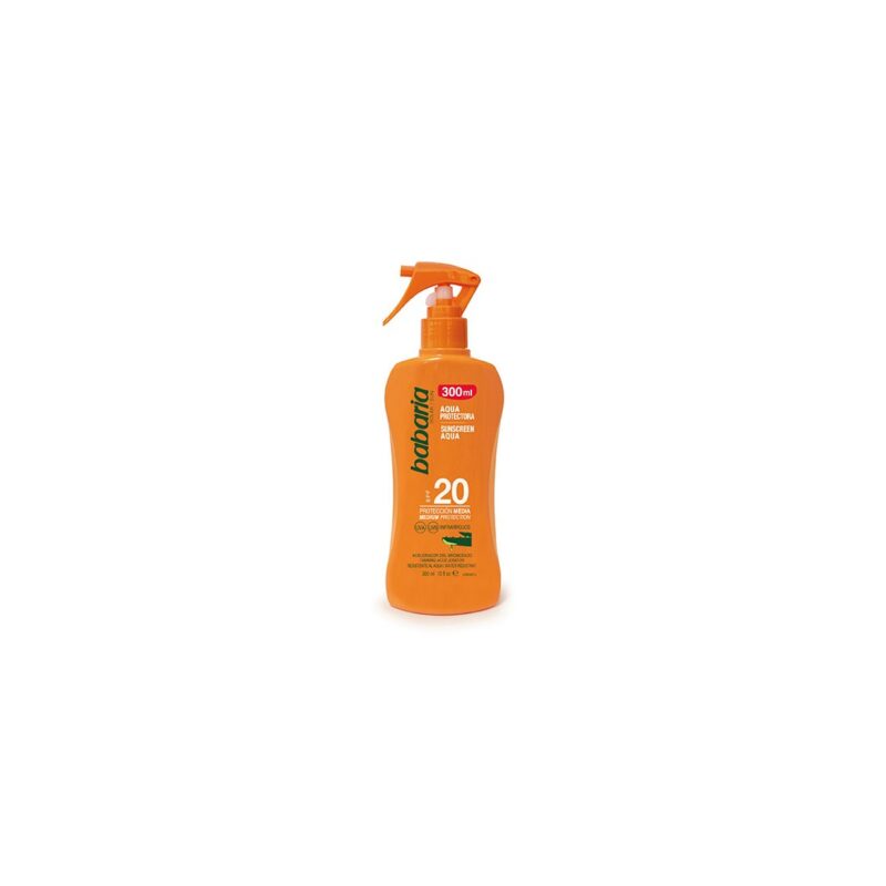 Babaria Sol Spray Aqua Aloe Spf20 300ml