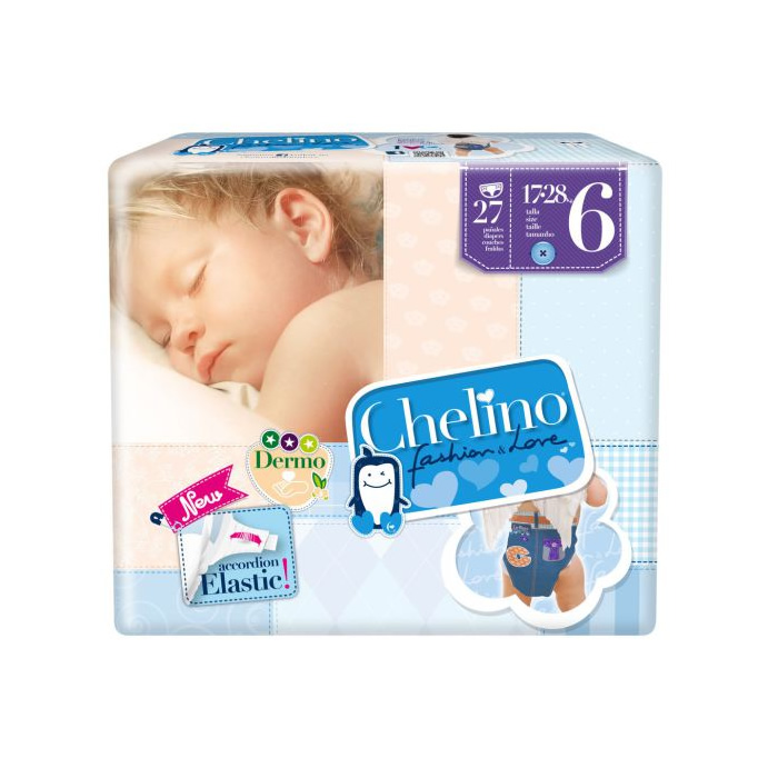 Chelino Fashion&Love Diaper T-6 27 Unità