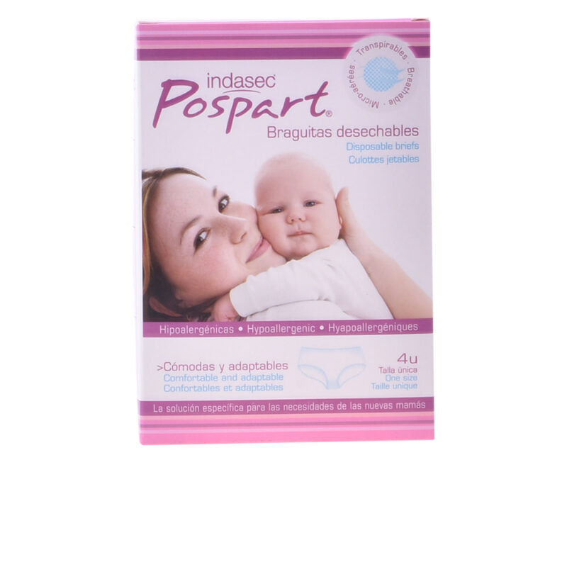 Indasec Pospart Single Size Disposable Panties 4 Unitá