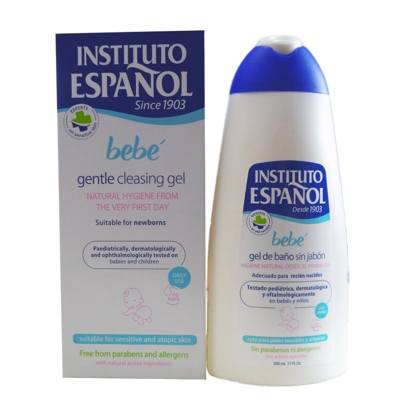 Instituto Español Gel Per Il Bagno Senza Sapone Pelle Sensibile Neonato Senza Allergeni 500ml