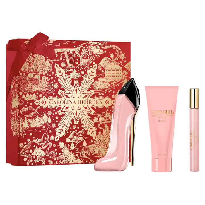 Carolina Herrera Good Girl Blush Eau De Parfum Spray 80ml Set 3 Parti
