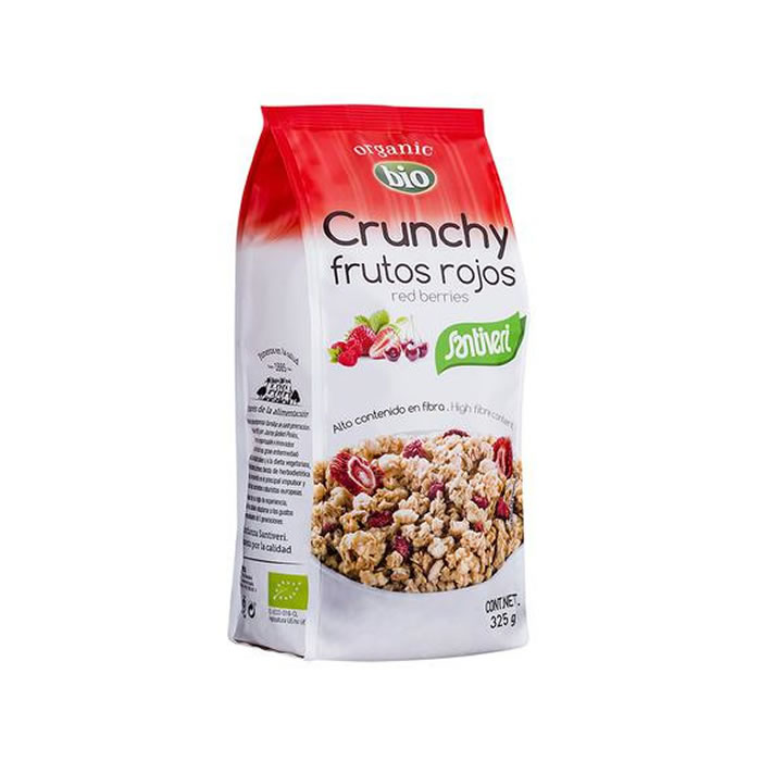 Santiveri Muesli Croccante ai Frutti Rossi Bio 325g