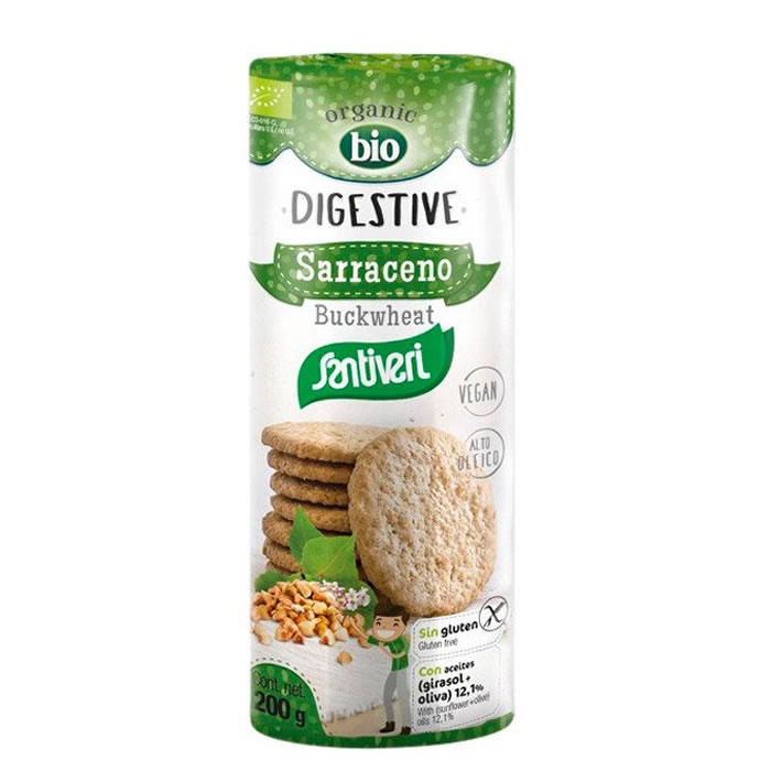 Santiveri Biscotti Digestivi Al Grano Saraceno 200g