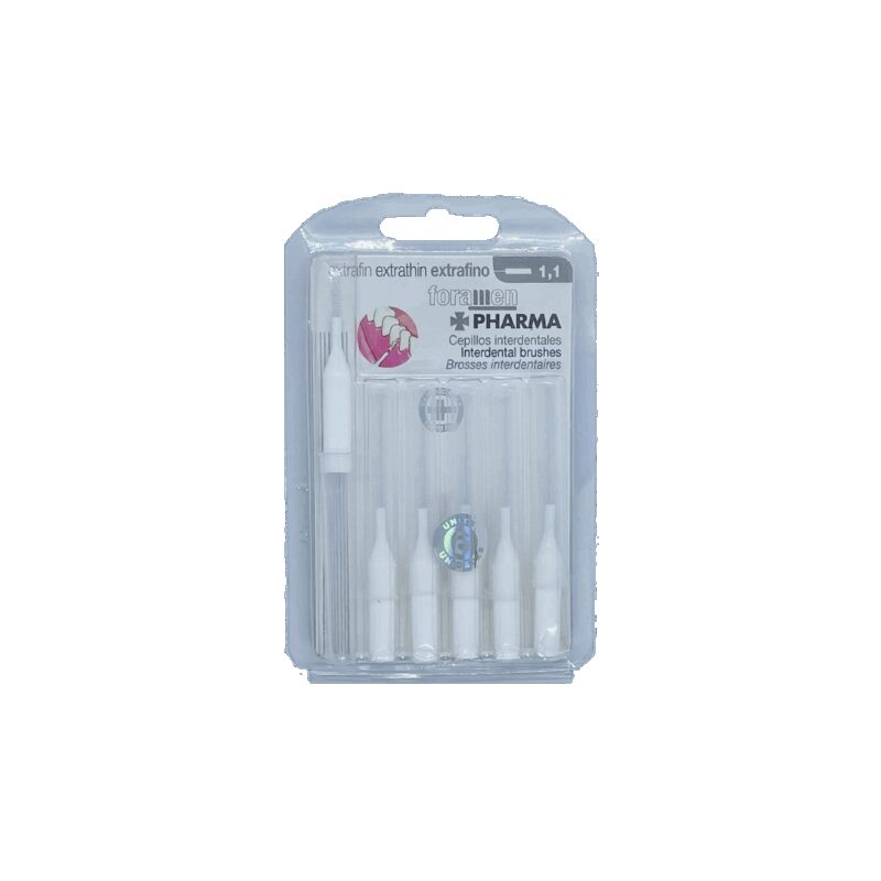 Foramen Cepillo Interdental Extrafino 1,1 6uds