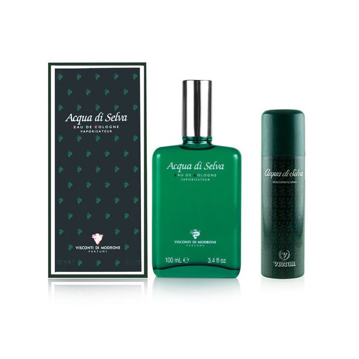 Victor Acqua Di Selva Eau De Cologne Spray 100ml Set 2 Parti