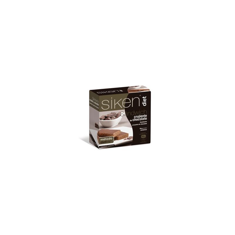 Siken Sikendiet Sandwich Chocolate 6uds