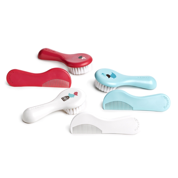 Suavinex Set Cepillo-Peine 0m Blanco