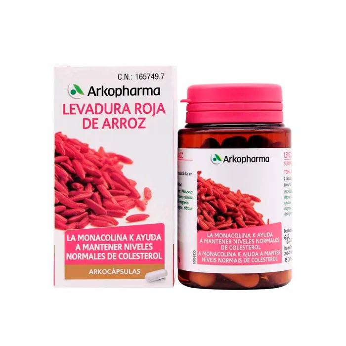 Arkopharma Arkocápsulas Red Yeast Rice 45 Capsule