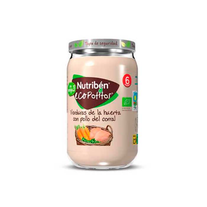 Nutribén Ecopotito Verdure e Pollo 235g 