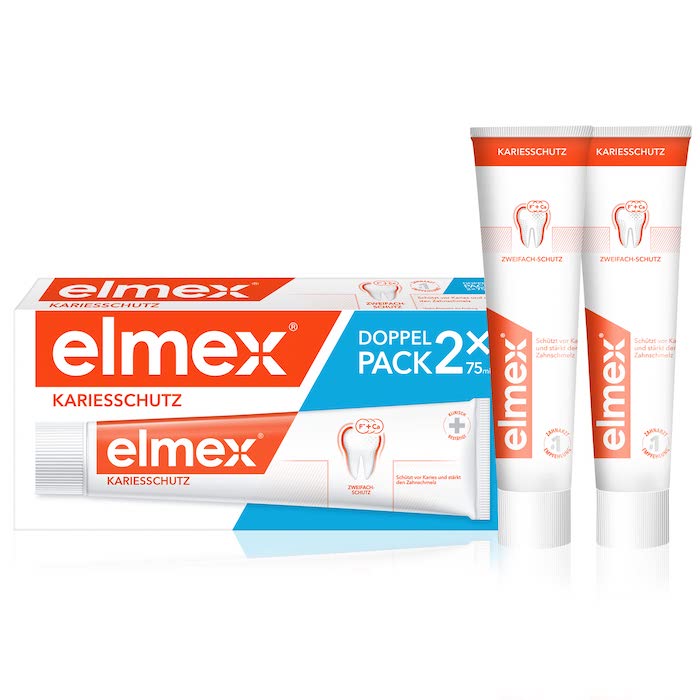 Elmex Dentifricio Per Carie 2x75ml