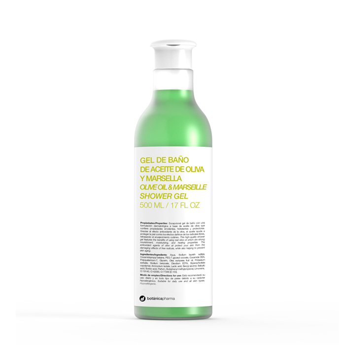 Botánicapharma Gel da Bagno Marsigliese All'oliva 500ml 