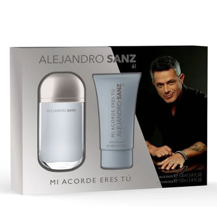 Alejandro Sanz Mi Acorde Eres Tu Eau De Toilette Spray 100ml Set 2 Parti