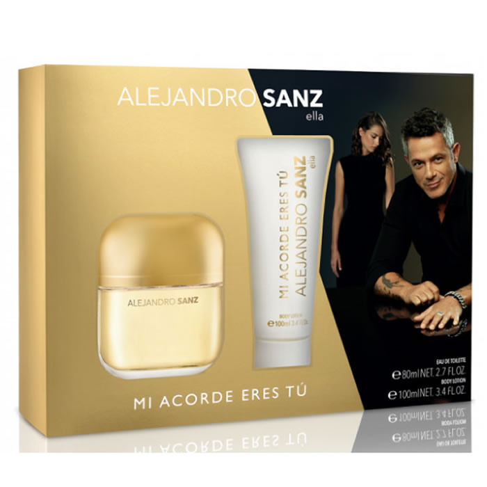 Alejandro Sanz Mi Acorde Eres Tu Eau De Toilette Spray 100ml Set 2 Parti