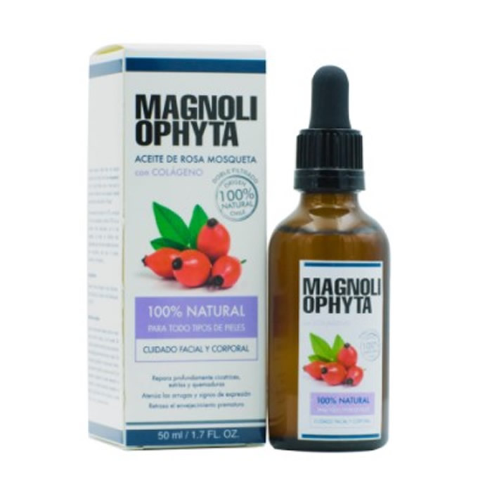 Magnoliophyta Olio Di Rosa Mosqueta Con Collagene 50ml