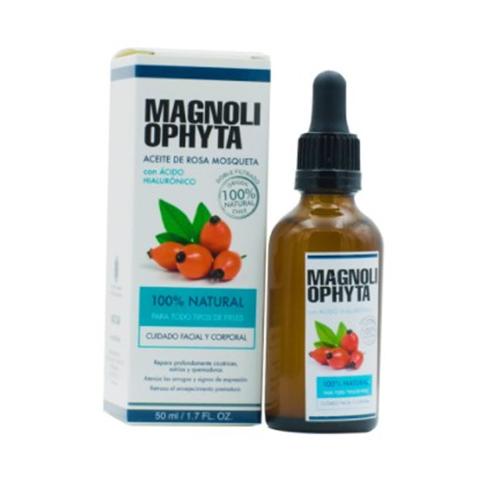 Magnoliophyta Olio Di Rosa Mosqueta Con Acido Ialuronico 50ml