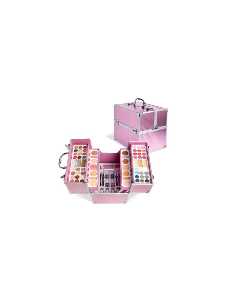 Magic Studio Powerful Cosmetics Magic Studio Colorful Maletin Completo 32 Sombras 16 Brillos 8 Polvos 8 Rubor