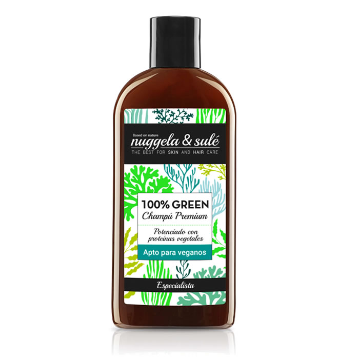 Nuggela e blu al 100% Verde Shampoo Adatto vegani 250ml