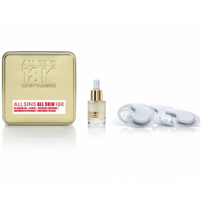 All Sins 18k All Skin Eye Rescue 21 Days Intensive Treatment Set 2 Parti