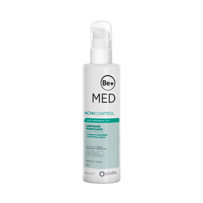 Be+ Med Acnicontrol Gel Detergente 200ml 