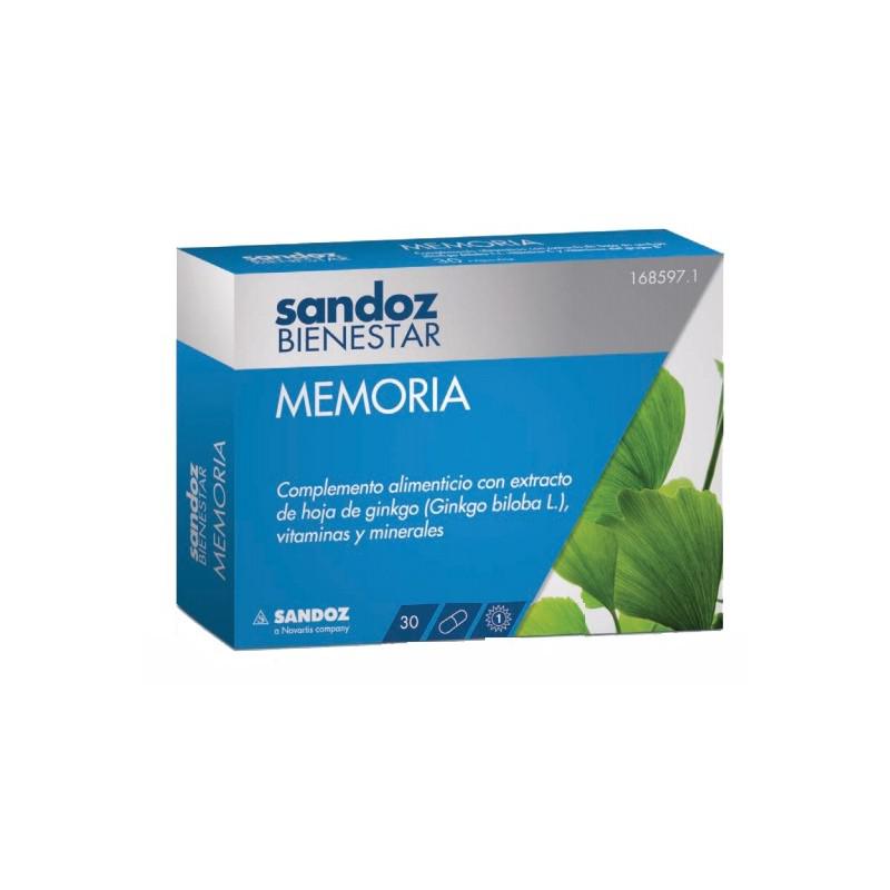 Sandoz Bienestar Memoria 30cáps