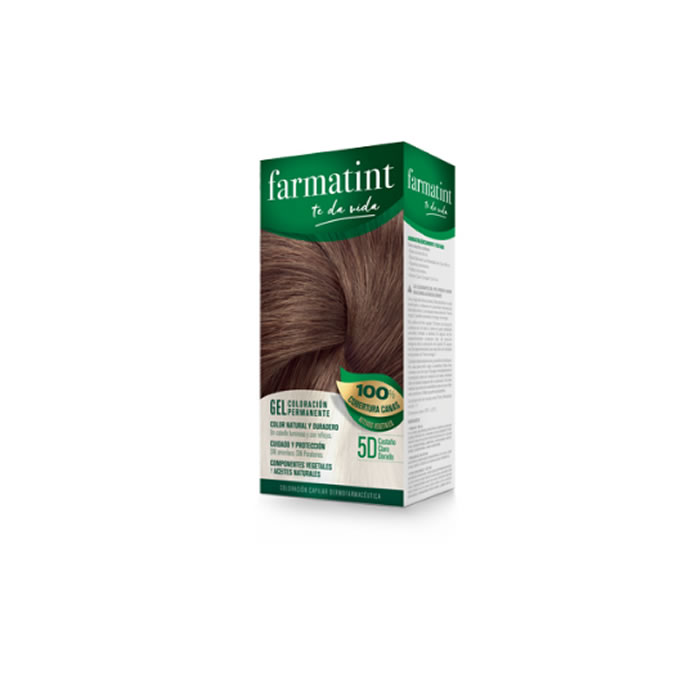 Farmatint Gel Colorazione Permanente 5D Light Golden Brown 150ml