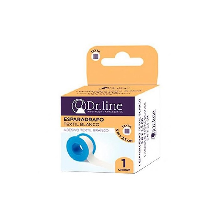 Dr. Line Nastro Tessile Bianco 5x2,5cm X12