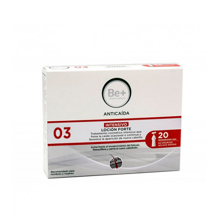 Be+ Lozione Contro la Perdita dei Capelli Forte 20x5ml  