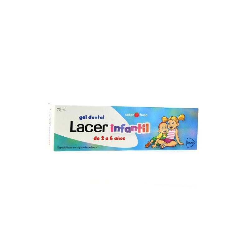 Gel Alla Fragola Per Bambini Lacer's Dental 75ml