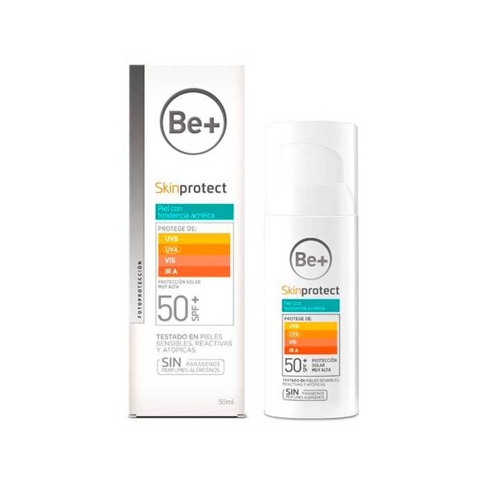Be+ Skinprotect Pelle Acneica Spf50 50ml 
