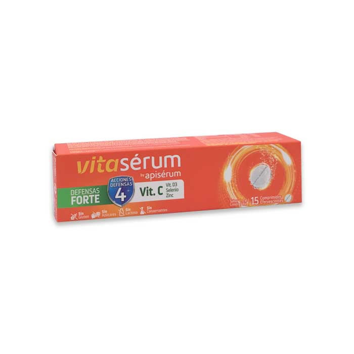  Vitaserum By Apiserum Defensas Forte Vit C 15 Compresse