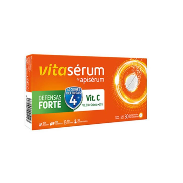  Vitaserum By Apiserum Defensas Forte Vit C 30 Compresse