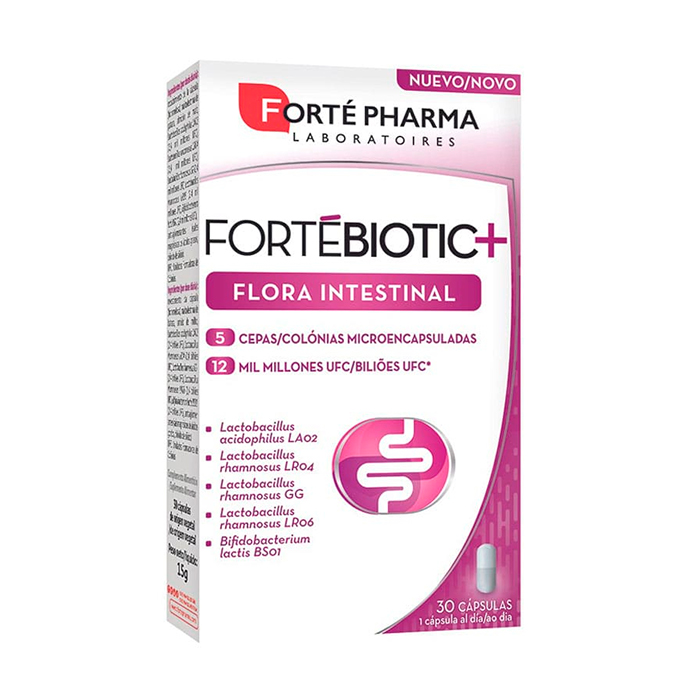 Forté Pharma Fortebiotic+ Intestinal Flora 30 Capsule 